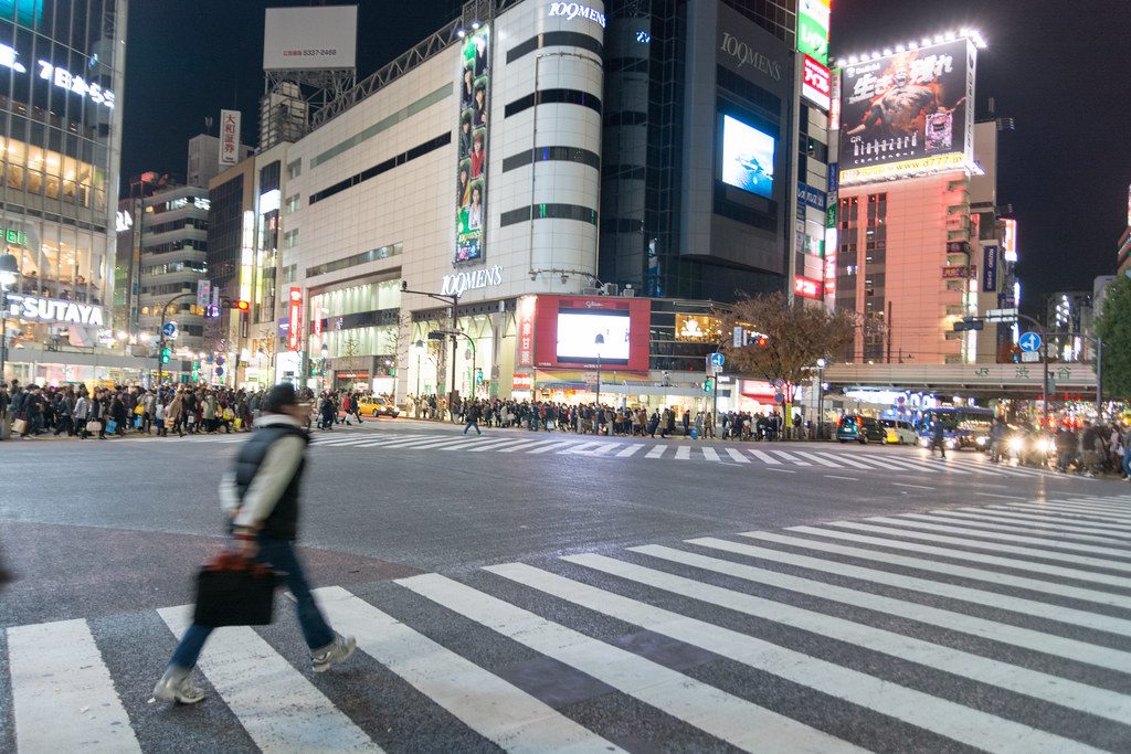 日本優惠券街道一景