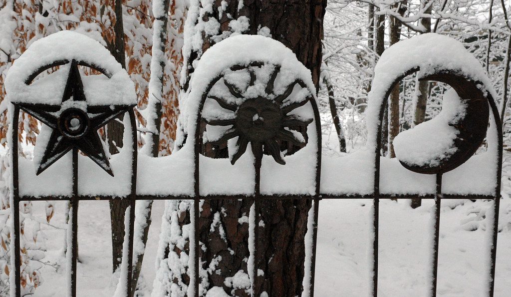 南投雪季街景
