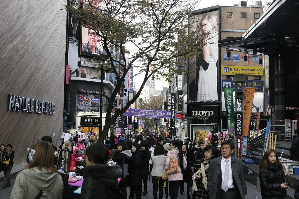 韓國首爾商店與市場