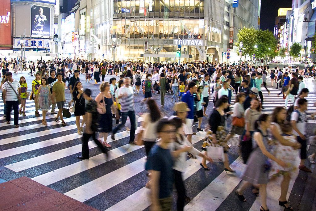 東京街道一景